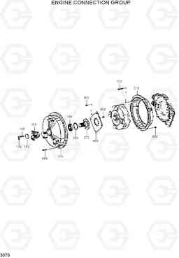 3070 ENGINE CONNECTION GROUP HL730TM-3(-#1000), Hyundai