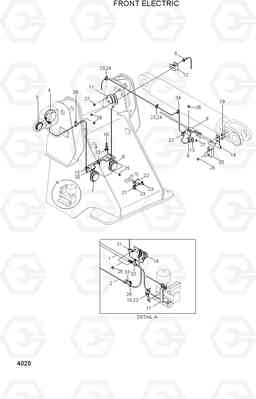 4020 FRONT ELECTRIC HL730TM-3(-#1000), Hyundai