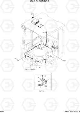 4041 CAB ELECTRIC 2 HL730TM-3(-#1000), Hyundai