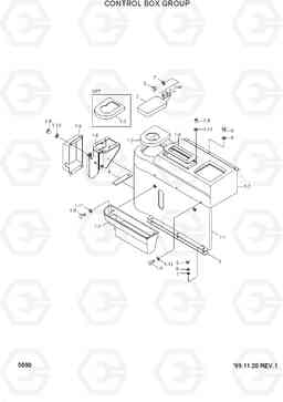 5090 CONTROL BOX GROUP HL730TM-3(-#1000), Hyundai