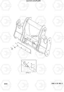 6010 QUICK COUPLER HL730TM-3(-#1000), Hyundai