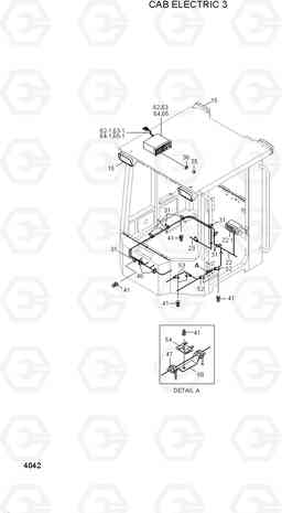 4042 CAB ELECTRIC 3 HL730TM-3(#1001-), Hyundai