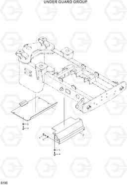 5130 UNDER GUARD GROUP HL730TM-3(#1001-), Hyundai