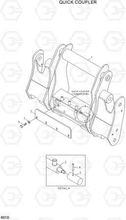 6010 QUICK COUPLER HL730TM-3(#1001-), Hyundai