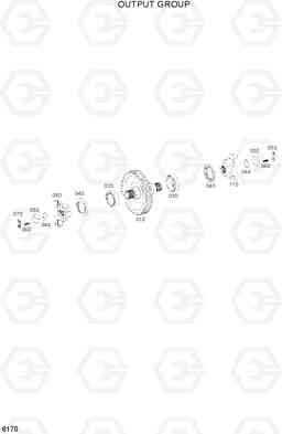 6170 OUTPUT GROUP HL730TM-7, Hyundai