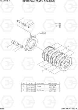 6350 REAR PLANETARY GEAR(2/2) HL730TM-7, Hyundai