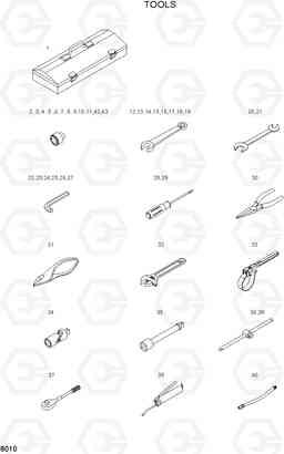 8010 TOOLS HL730TM-7, Hyundai