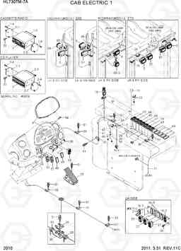 2010 CAB ELECTRIC 1 HL730TM-7A, Hyundai