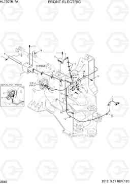 2040 FRONT ELECTRIC HL730TM-7A, Hyundai