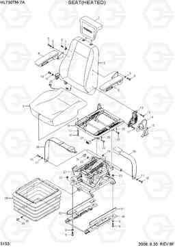 5153 SEAT(HEATED) HL730TM-7A, Hyundai