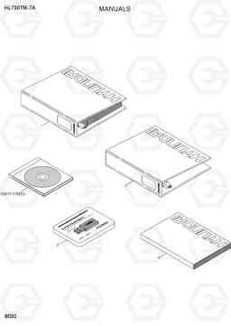 8030 MANUALS HL730TM-7A, Hyundai