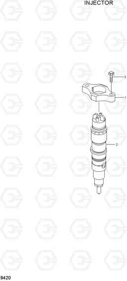 9420 INJECTOR HL730TM-7A, Hyundai