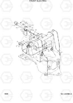 4020 FRONT ELECTRIC HL740-3(-#0847), Hyundai