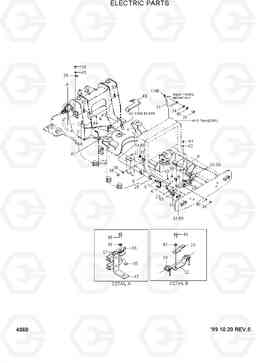 4060 ELECTRIC PARTS HL740-3(-#0847), Hyundai