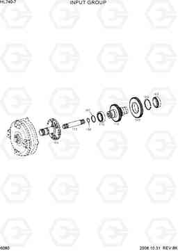 6080 INPUT GROUP HL740-7, Hyundai