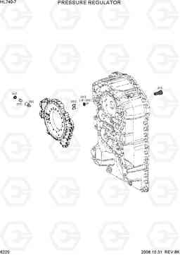 6220 PRESSURE REGULATOR HL740-7, Hyundai