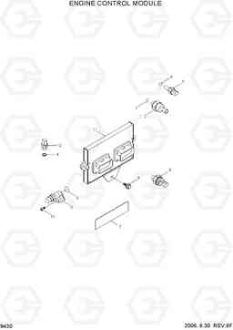 9430 ENGINE CONTROL MODULE HL740-7, Hyundai
