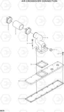 9570 AIR CROSSOVER CONNECTION HL740-7, Hyundai