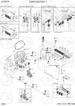2010 CAB ELECTRIC 1 HL740-7A, Hyundai