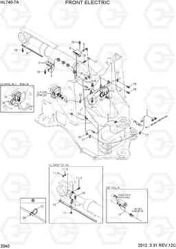 2040 FRONT ELECTRIC HL740-7A, Hyundai