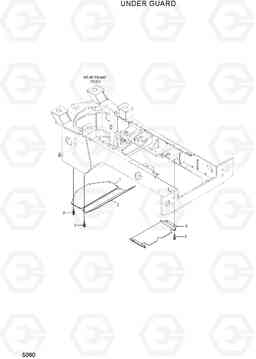 5060 UNDER GUARD HL740-7A, Hyundai