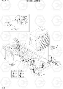 2050 REAR ELECTRIC HL740-7S, Hyundai