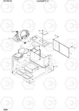 5080 CANOPY 2 HL740-7S, Hyundai