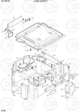 5120 CAB 2(OPT) HL740-7S, Hyundai