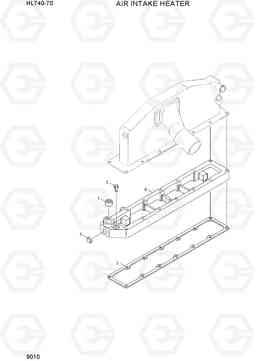 9010 AIR INTAKE HEATER HL740-7S, Hyundai