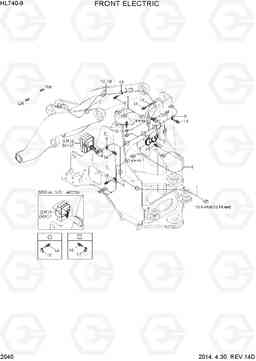 2040 FRONT ELECTRIC HL740-9, Hyundai