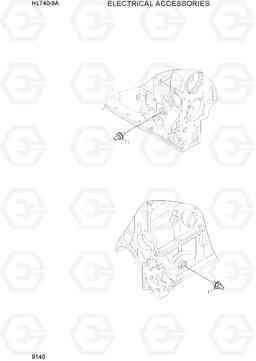 9140 ELECTRICAL ACCESSORIES HL740-9A, Hyundai