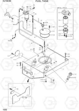 1020 FUEL TANK HL740-9B(BRAZIL), Hyundai