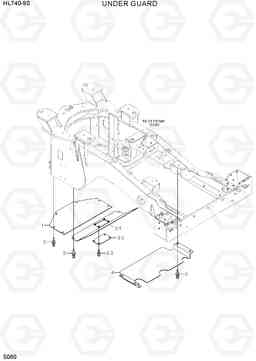 5060 UNDER GUARD HL740-9B(BRAZIL), Hyundai