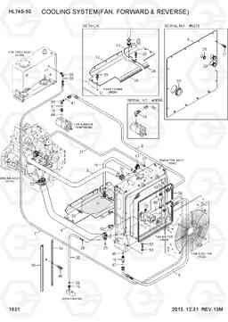 1031 COOLING SYSTEM(FAN, FORWARD & REVERSE) HL740-9S, Hyundai