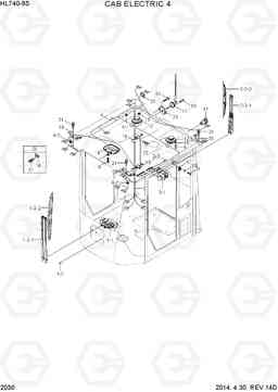 2030 CAB ELECTRIC 4 HL740-9S, Hyundai