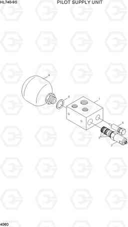 4060 PILOT SUPPLY UNIT HL740-9S, Hyundai