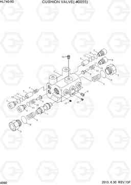 4090 CUSHION VALVE(-#0055) HL740-9S, Hyundai