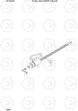 9260 FUEL SHUTOFF VALVE HL740-9S(BRAZIL), Hyundai