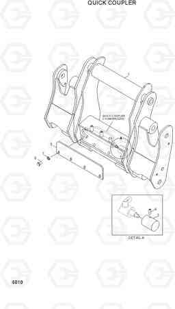 6010 QUICK COUPLER HL740TM-3(#0251-), Hyundai