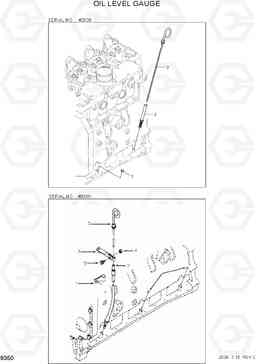 9350 OIL LEVEL GAUGE HL740TM-7, Hyundai