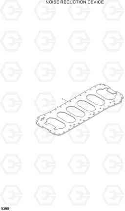 9380 NOISE REDUCTION DEVICE HL740TM-7, Hyundai