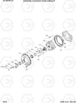 6070 ENGINE CONNECTION GROUP HL740TM-7A, Hyundai