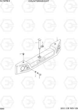 5050 COUNTERWEIGHT HL740TM-9, Hyundai