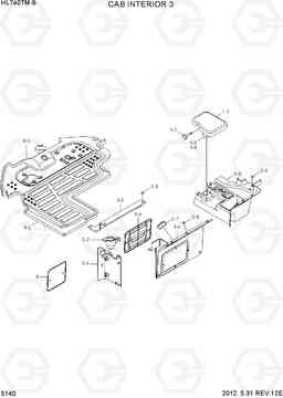 5140 CAB INTERIOR 3 HL740TM-9, Hyundai