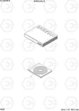 8030 MANUALS HL740TM-9, Hyundai