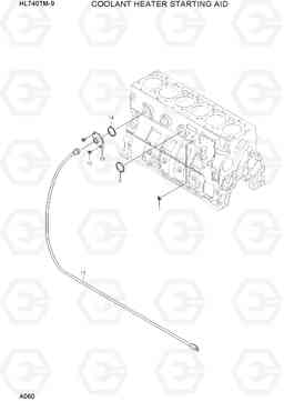 A060 COOLANT HEATER STARING AID HL740TM-9, Hyundai