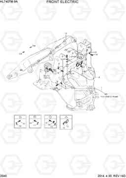 2040 FRONT ELECTRIC HL740TM-9A, Hyundai