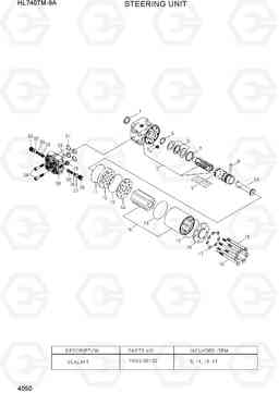 4050 STEERING UNIT HL740TM-9A, Hyundai