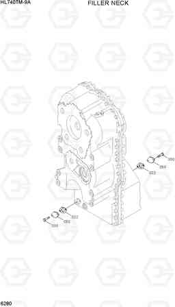 6280 FILLER NECK HL740TM-9A, Hyundai