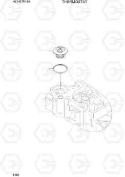 9150 THERMOSTAT HL740TM-9A, Hyundai